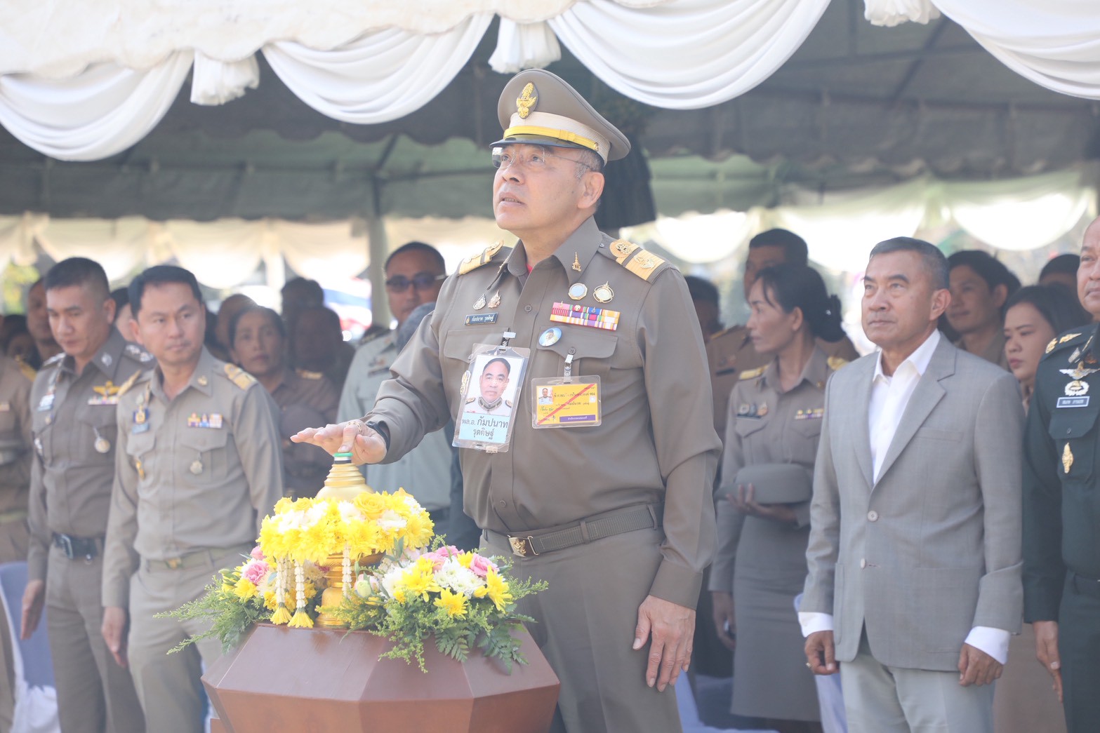 title - วันที่ 14 มกราคม 2569 ส.ป.ก. เข้าร่วมพิธีเปิดสำนักงานฯ พร้อมมอบเอกสารสิทธิ์ การใช้ประโยชน์ที่ดิน (ส.ป.ก.) และประชุมการติดตามการดำเนินงานตามแผนปฏิบัติการพัฒนาพื้นที่สถานีวิจัยการเกษตรและพัฒนาโครงการหลวงโนนดินแดง ณ จังหวัดบุรีรัมย์